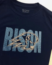 Bison Word with Bling Design