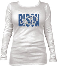 Bison Word with Bling Design